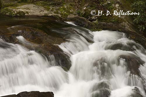 Cascade on Laurel Creek, Great Smoky Mountains National Park, TN