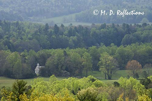 Cades Cove from Rich Mountain Road, Great Smoky Mountains National Park, TN